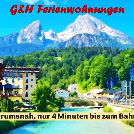 G & H Ferienwohnungen Appartement Almrausch 베르히테스가덴 외부 사진