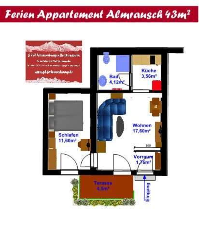 G & H Ferienwohnungen Appartement Almrausch 베르히테스가덴 외부 사진